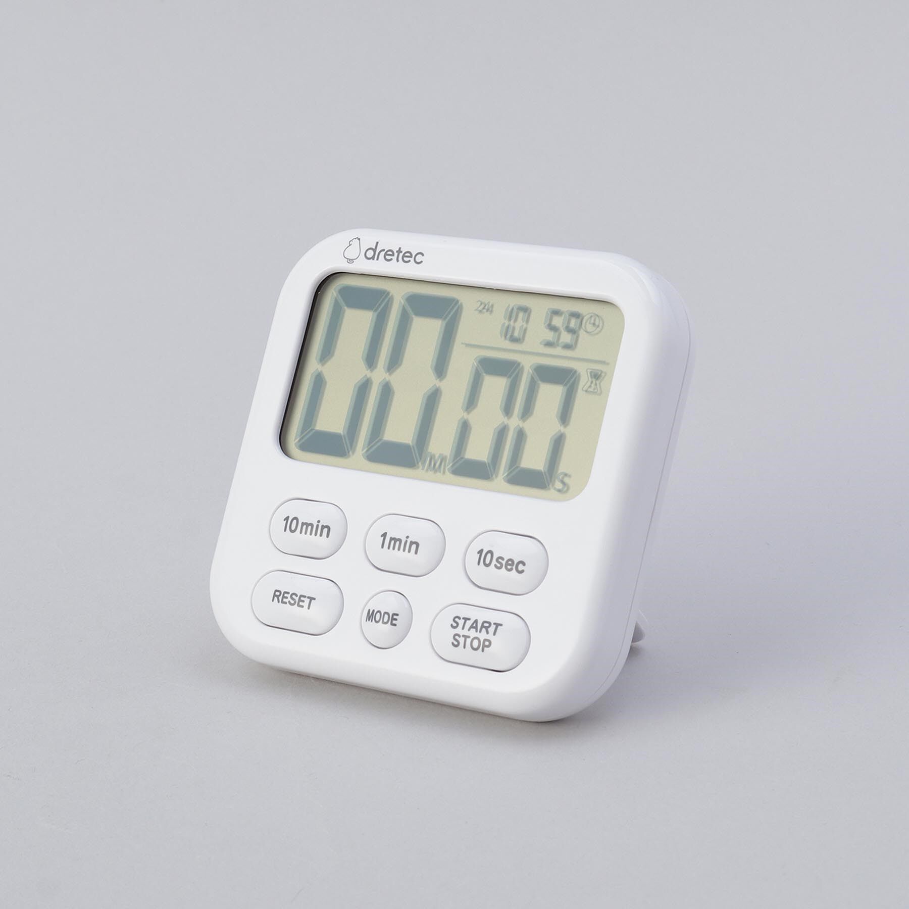 212 KITCHEN STORE「大画面タイマー シャボン6デュオ WH」|食器・キッチングッズ|