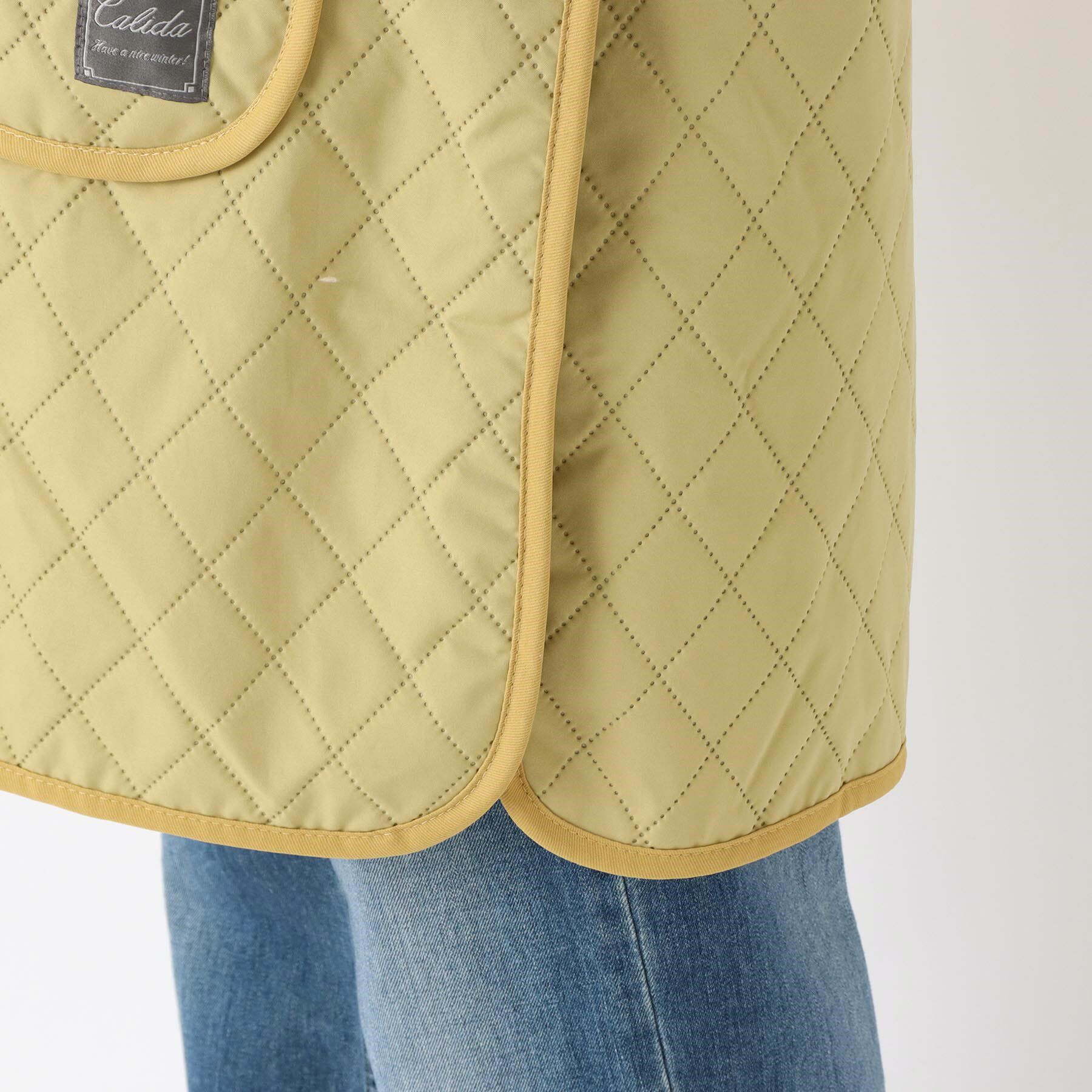 212 KITCHEN STORE「カリダ 裏ボアVネックエプロン YE」|食器・キッチングッズ|