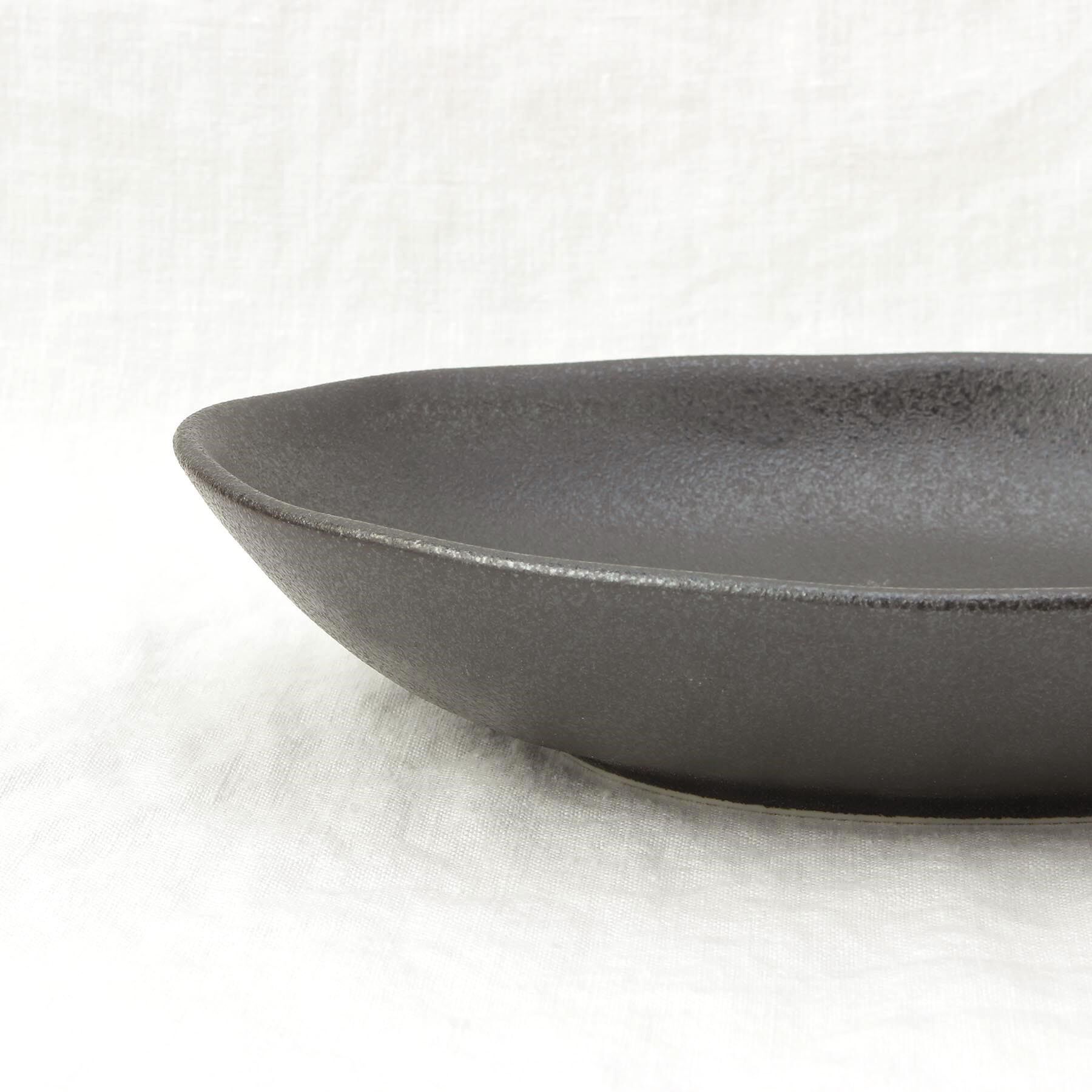 212 KITCHEN STORE「オーバル皿 マットブラック」|食器・キッチングッズ|