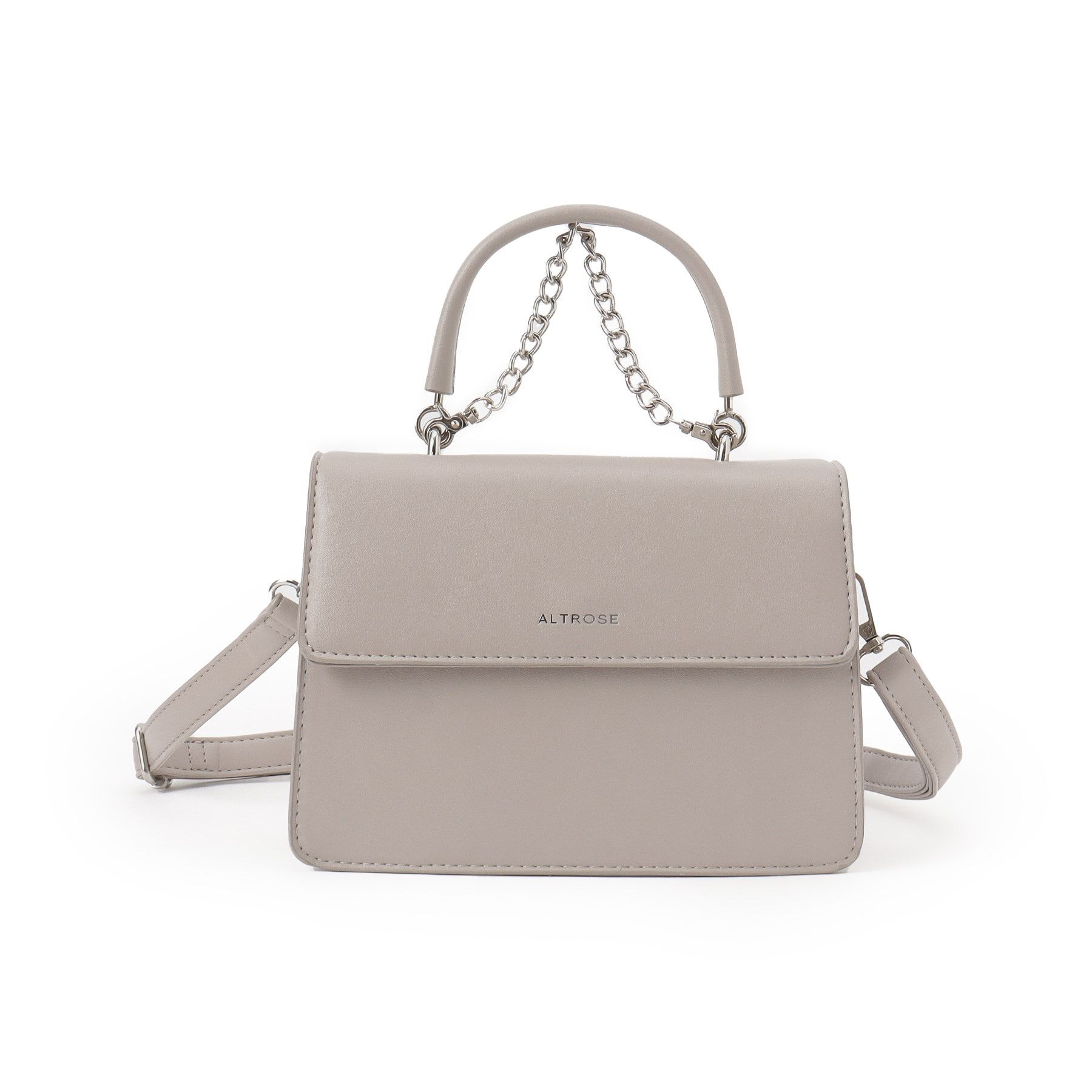 Ober Tashe「チェーン付き 2WAY ショルダーバッグ」|ショルダー・メッセンジャー|グレー(012)