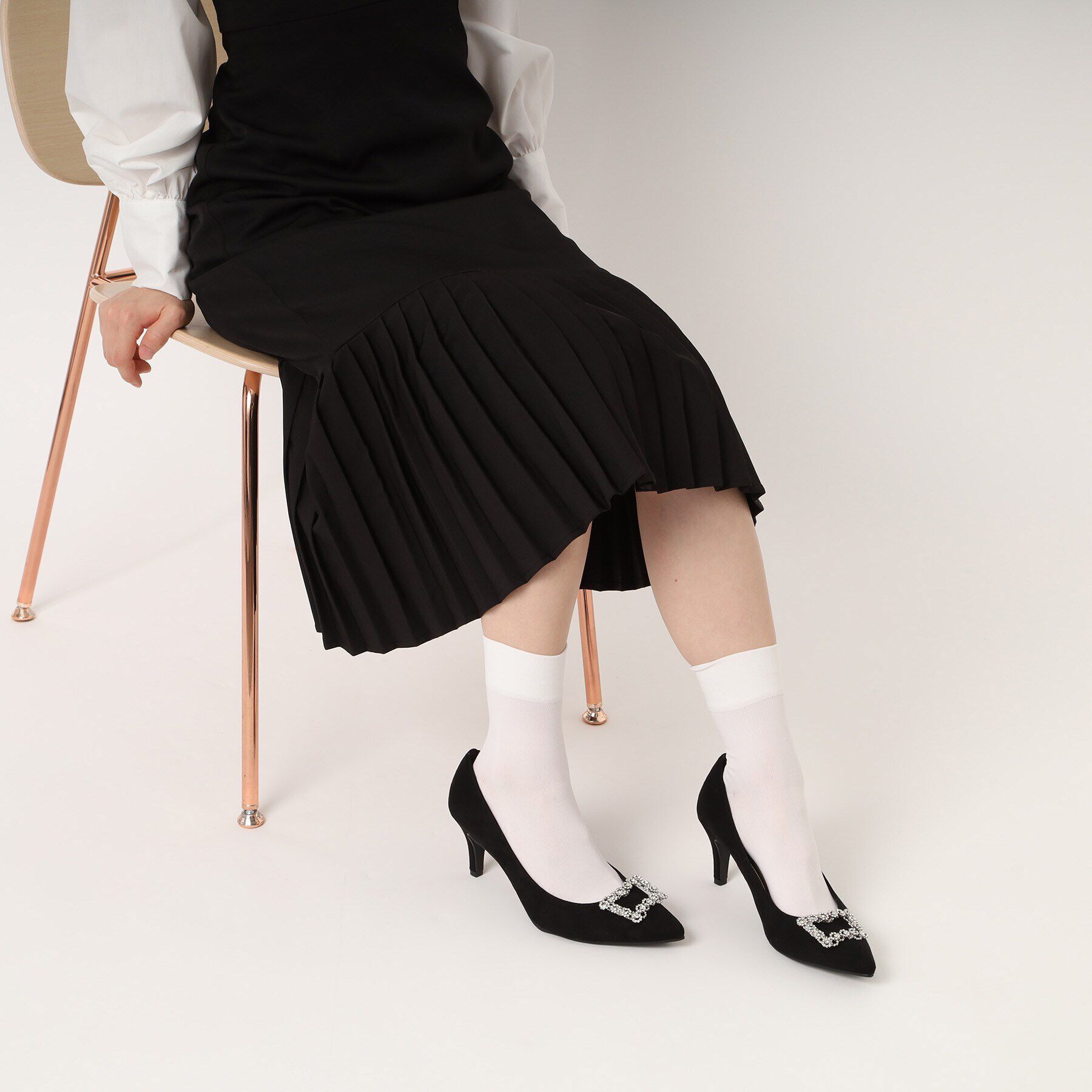 ESPERANZA「飾りデザインパンプス」|パンプス|