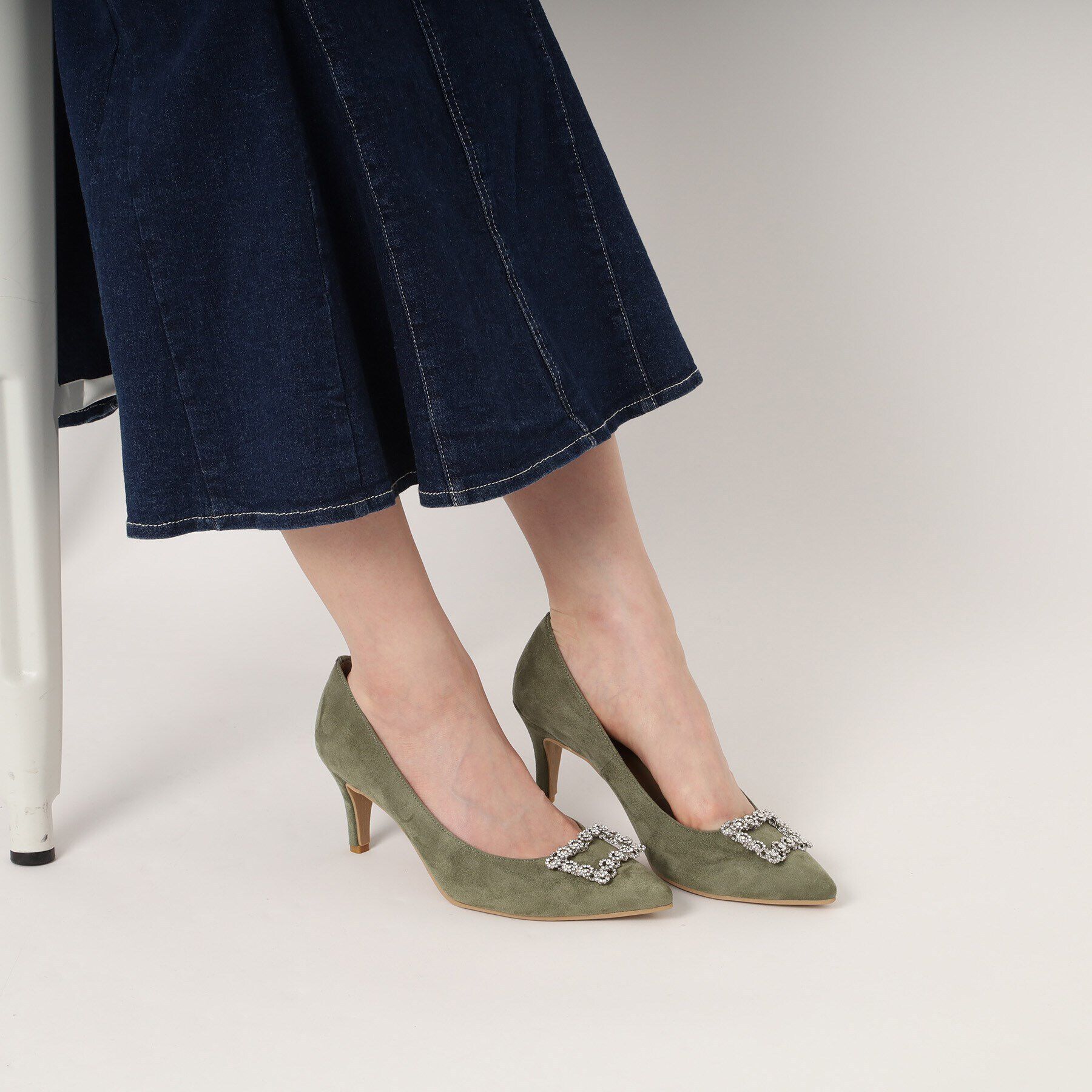 ESPERANZA「飾りデザインパンプス」|パンプス|