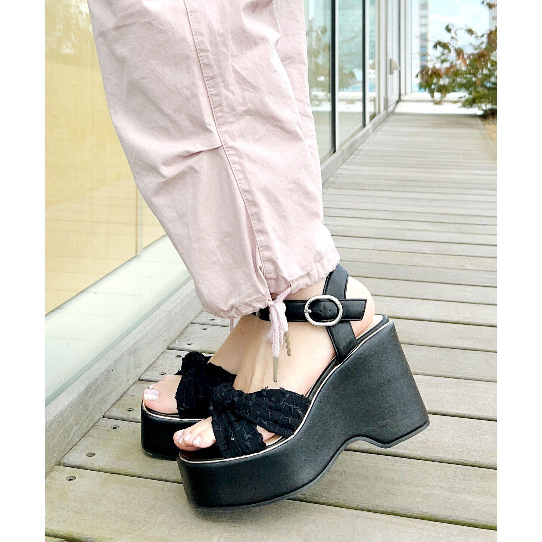 ESPERANZA「ムスビウェッジサンダル 24SS」|サンダル|