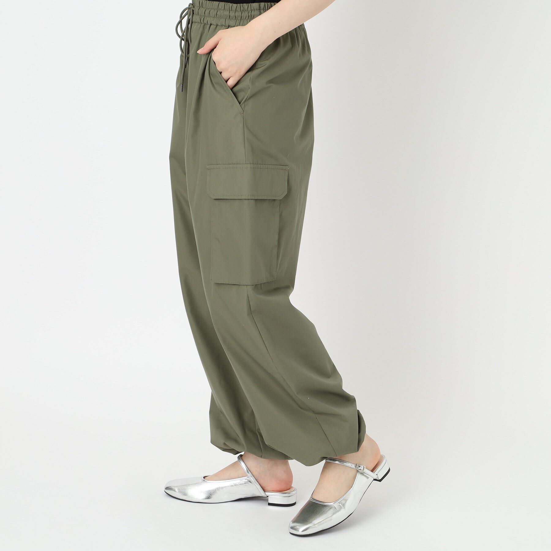 ESPERANZA「スクエアトゥフラットミュール」|サンダル|