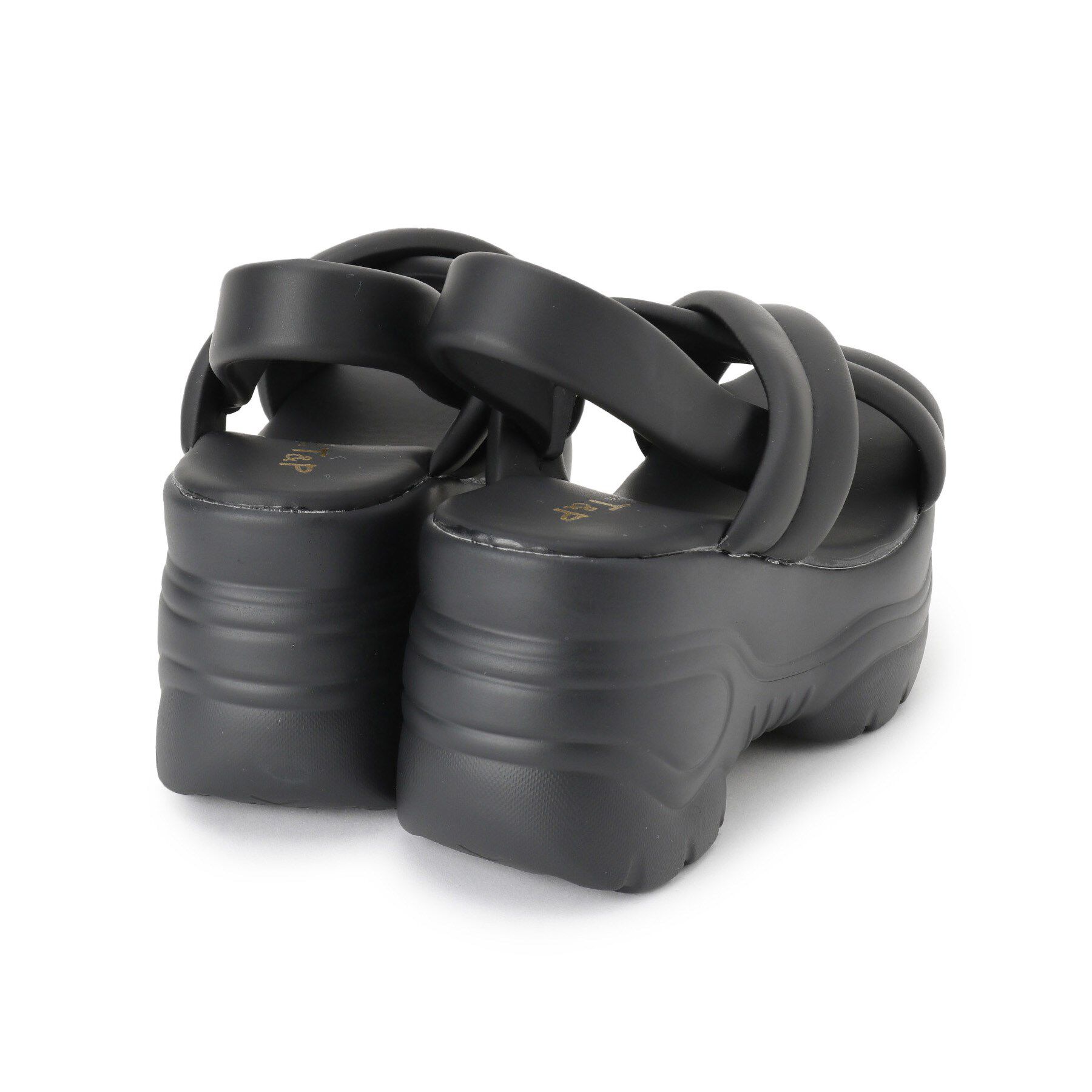 csT&P「厚底クロスサンダル パデットサンダル」|サンダル|