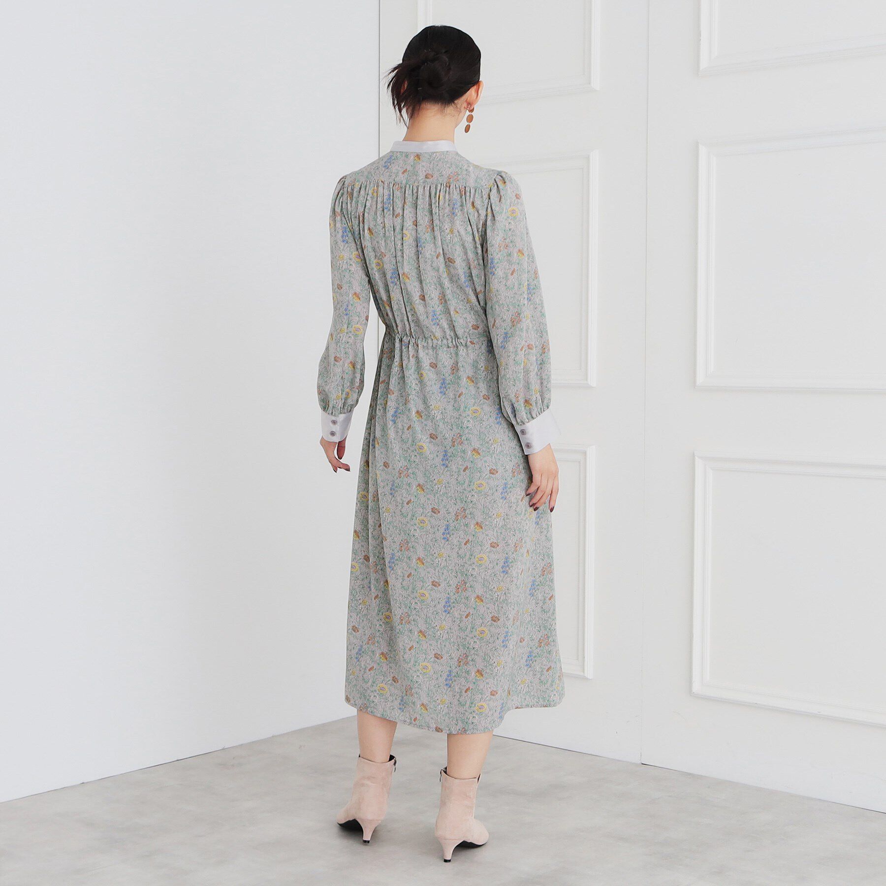 SunaUna「【LIBERTYプリント／S～L】2WAYワンピース」|ワンピース|