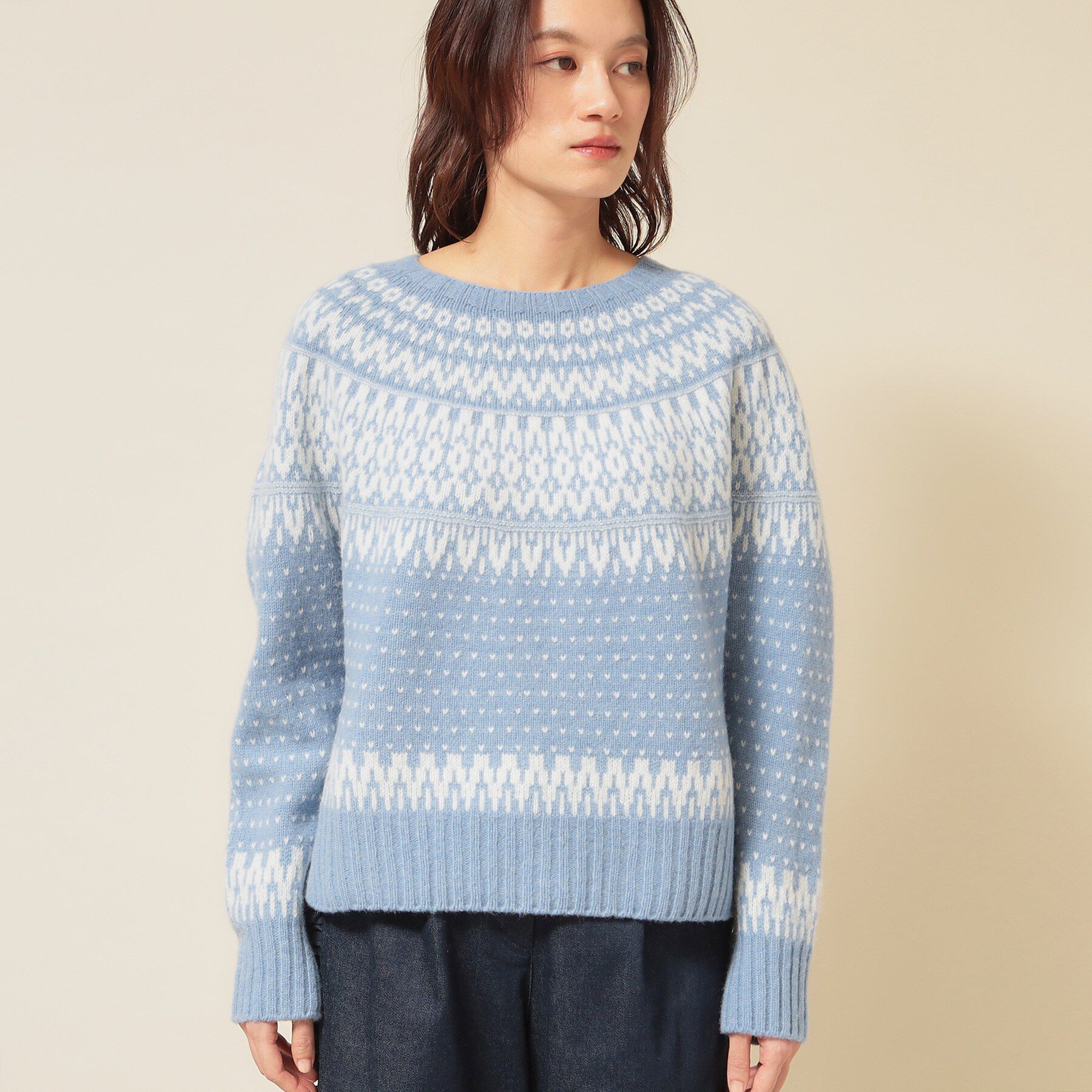 SunaUna「【ラメ／エアリー】無縫製ニット」|ニット・セーター|