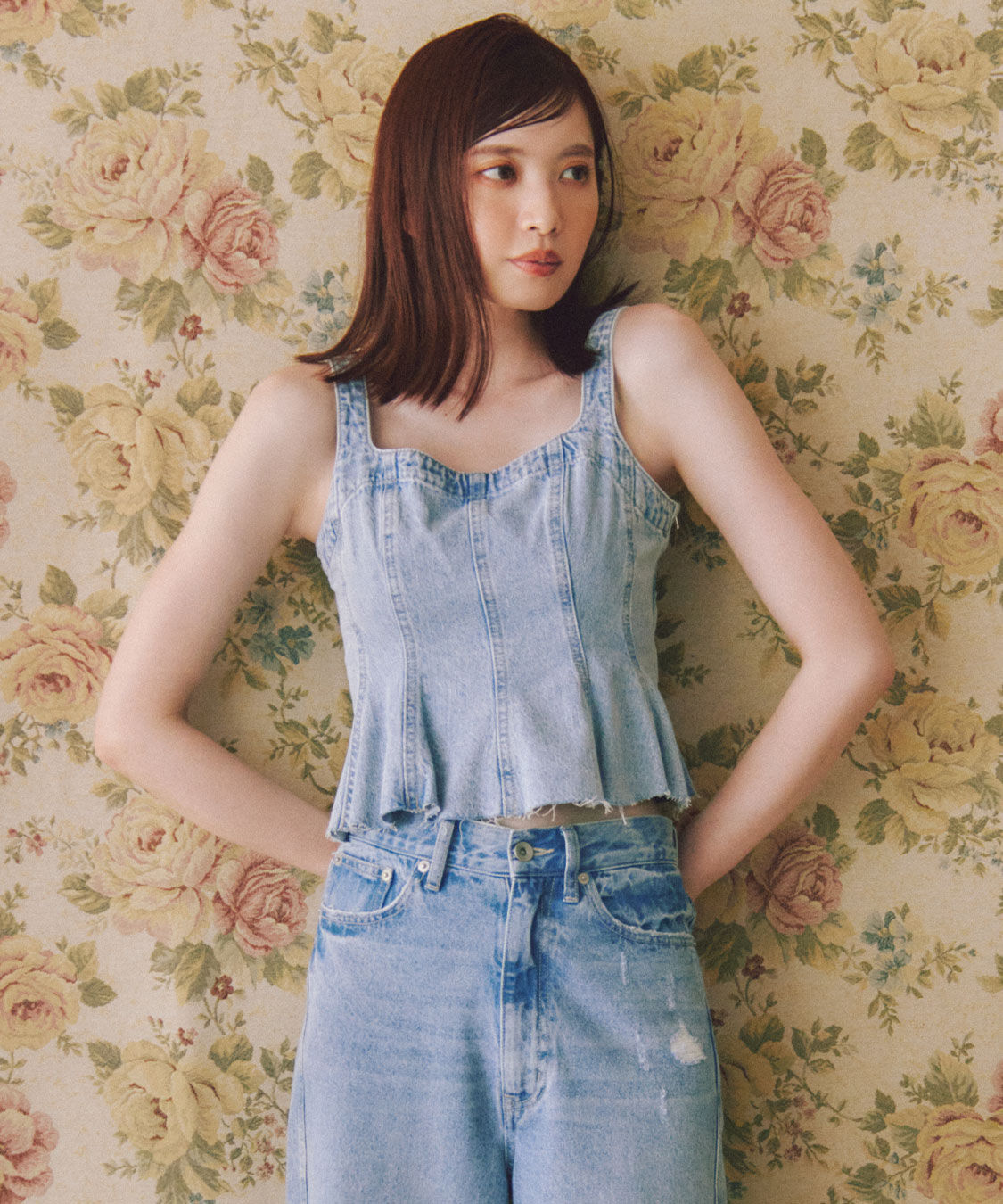 COCO DEAL「ペプラムデニムビスチェ」|その他|