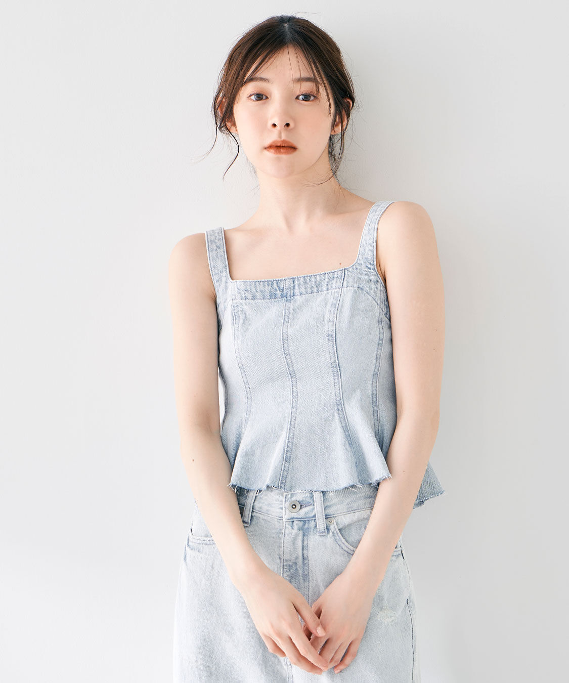 COCO DEAL「ペプラムデニムビスチェ」|その他|