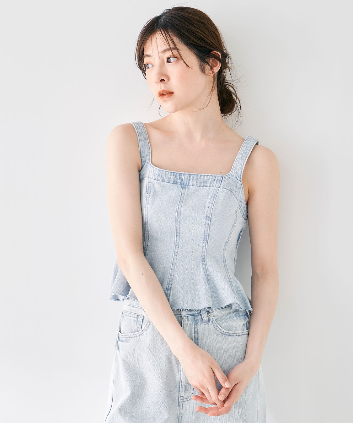 COCO DEAL「ペプラムデニムビスチェ」|その他|