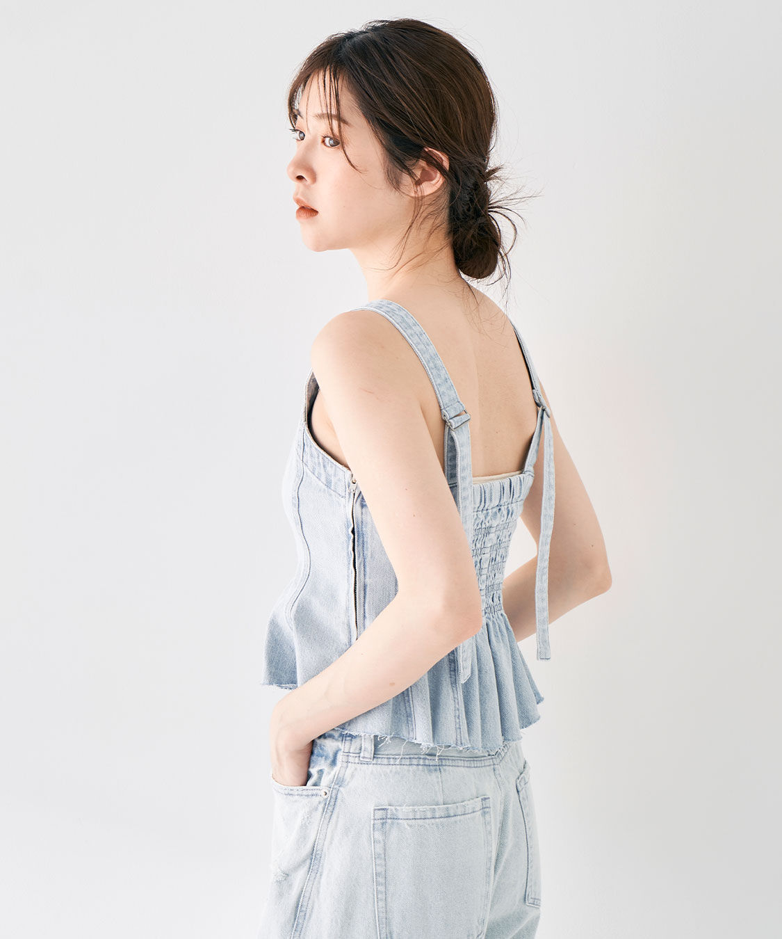 COCO DEAL「ペプラムデニムビスチェ」|その他|