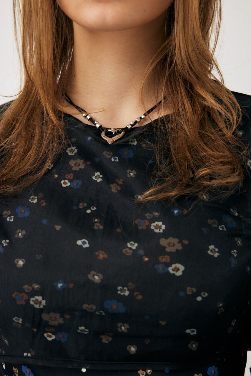 MOUSSY「LAYERED SHEER トップス」|Tシャツ・カットソー|