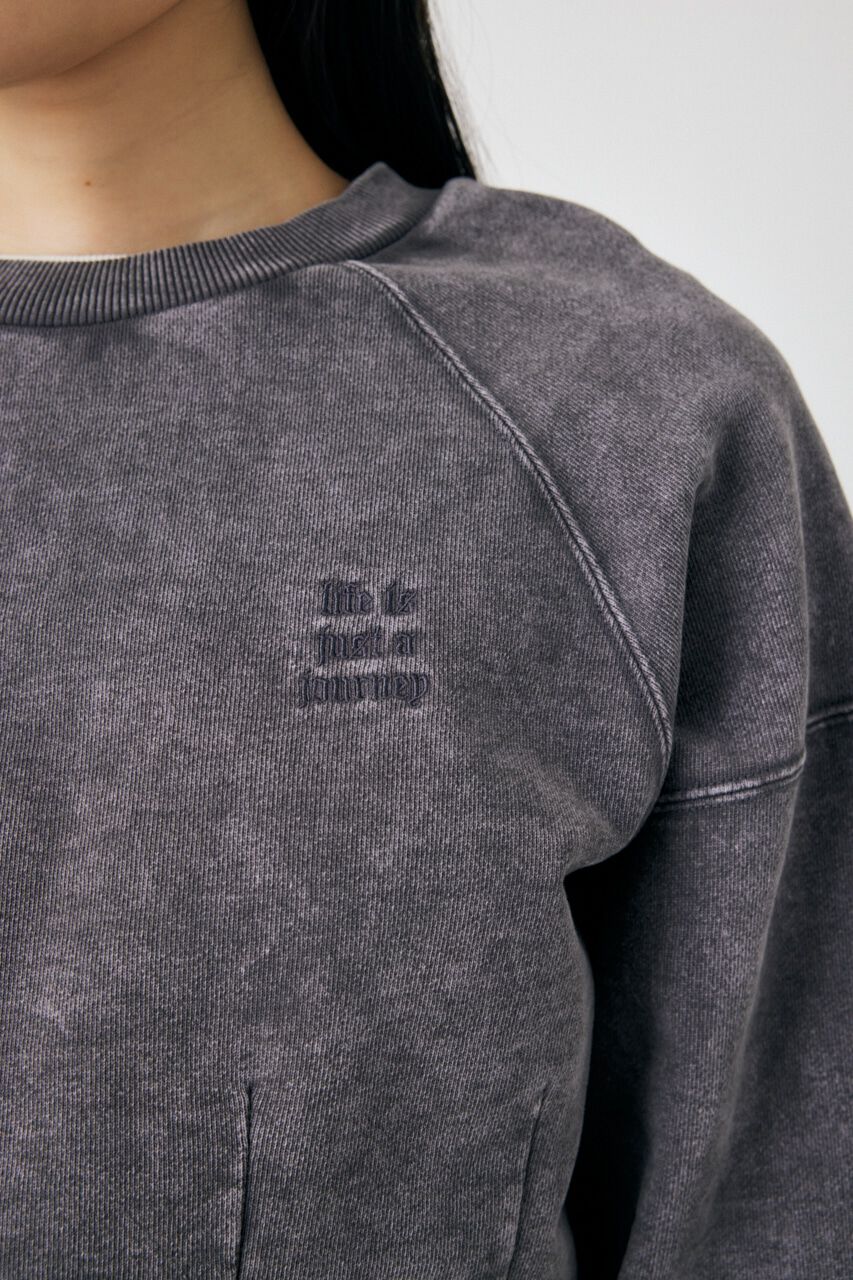 MOUSSY「GARMENT DYE CUT OFF プルオーバー」|パーカー|