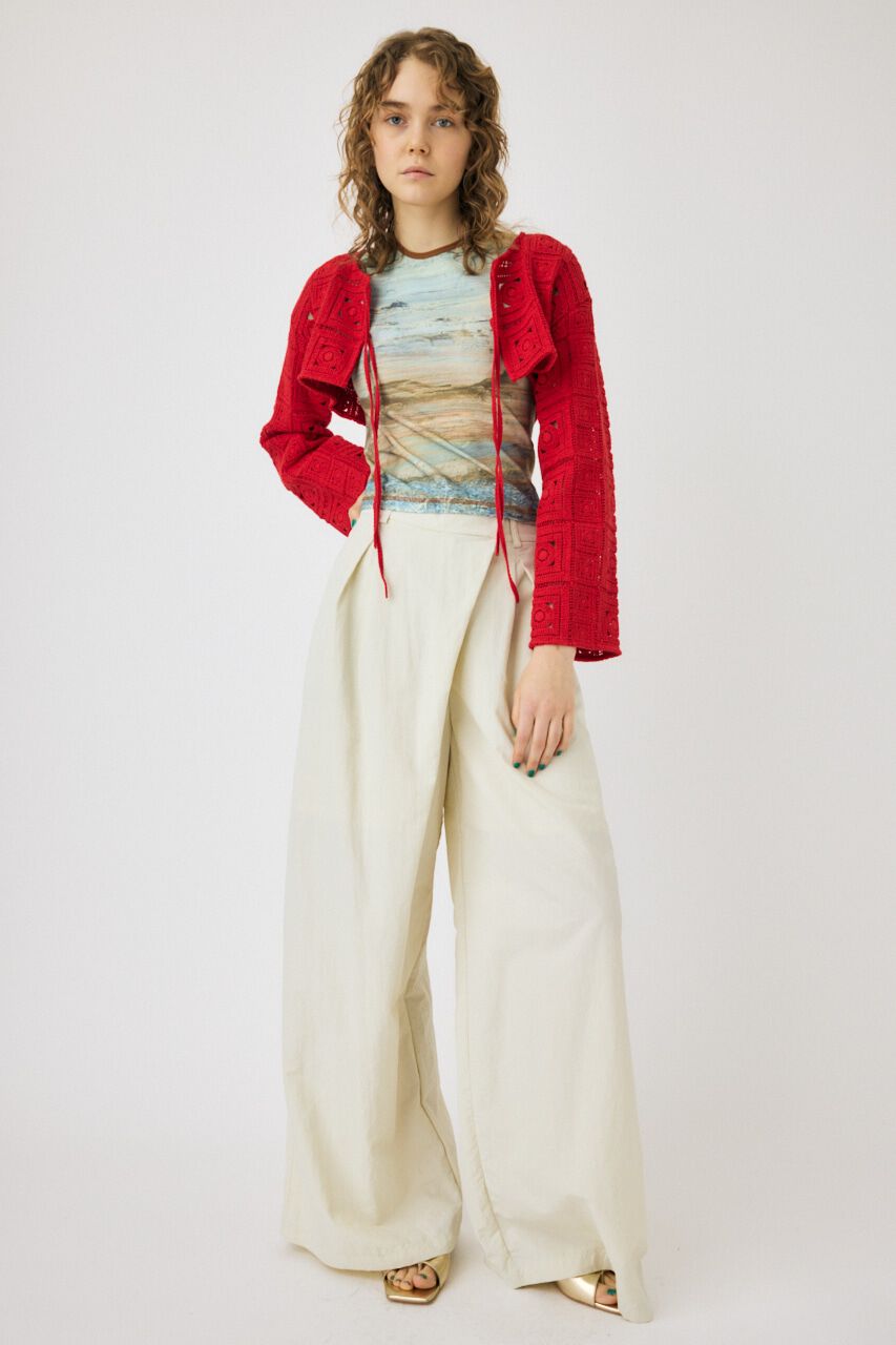 MOUSSY「WRAP WIDE パンツ」|その他|