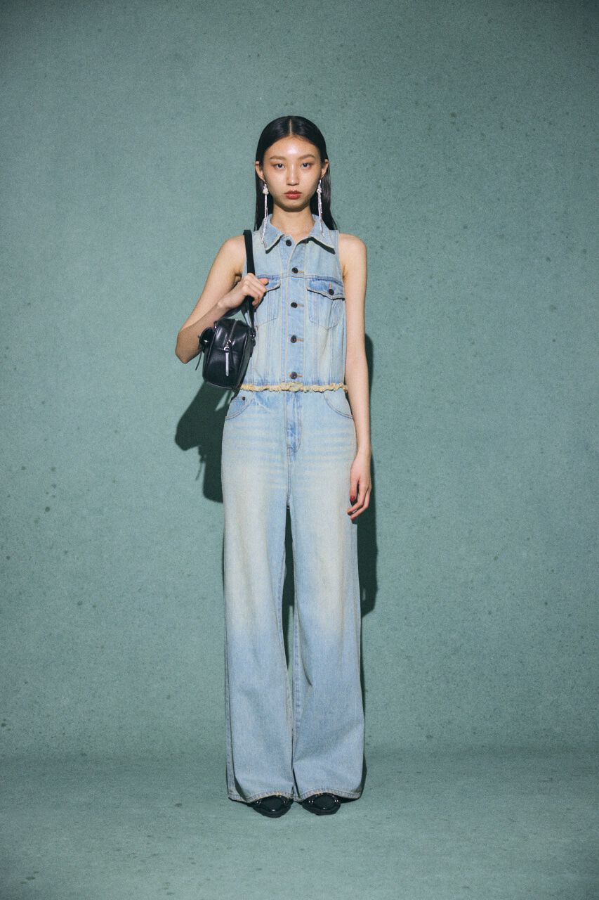 MOUSSY「SLEEVELESS REMAKE ジャンプスーツ」|その他|