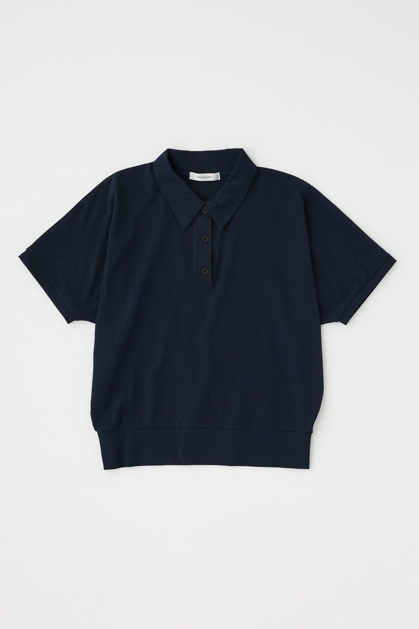 MOUSSY「SHEER LOOSE ポロ TEE」|Tシャツ・カットソー|