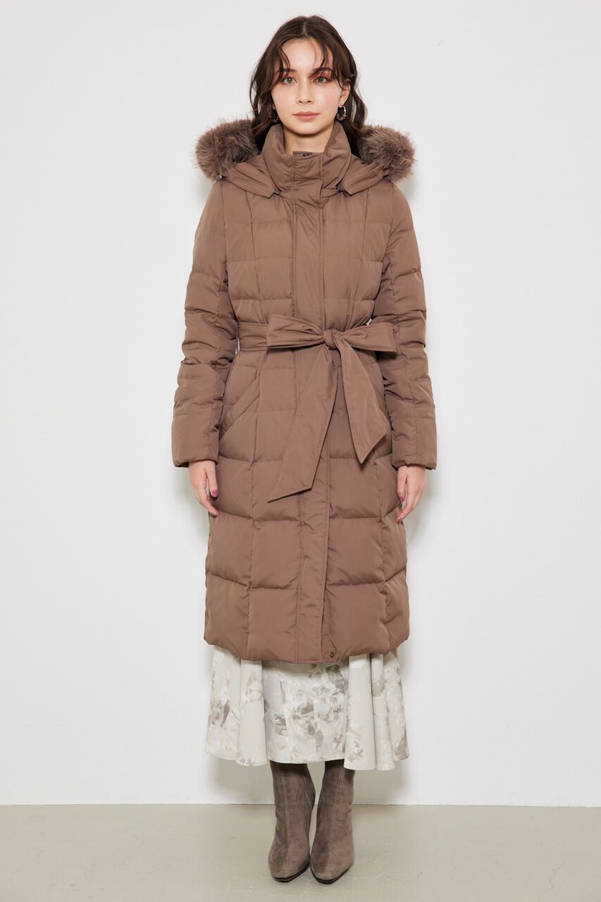 rienda「Faux FurミディライトダウンCT」|その他|