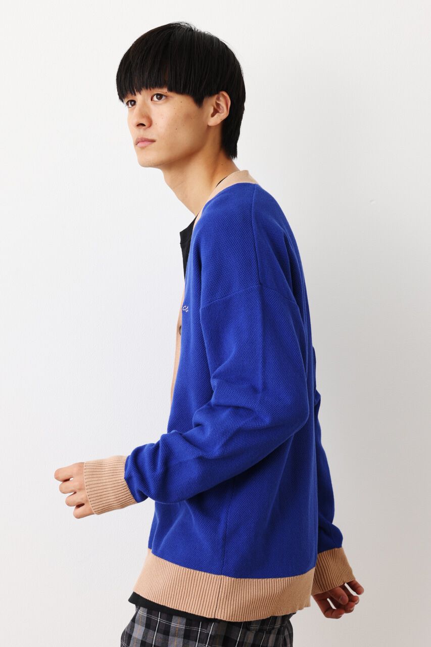 RODEO CROWNS「バイカラーニットカーディガン」|カーディガン|