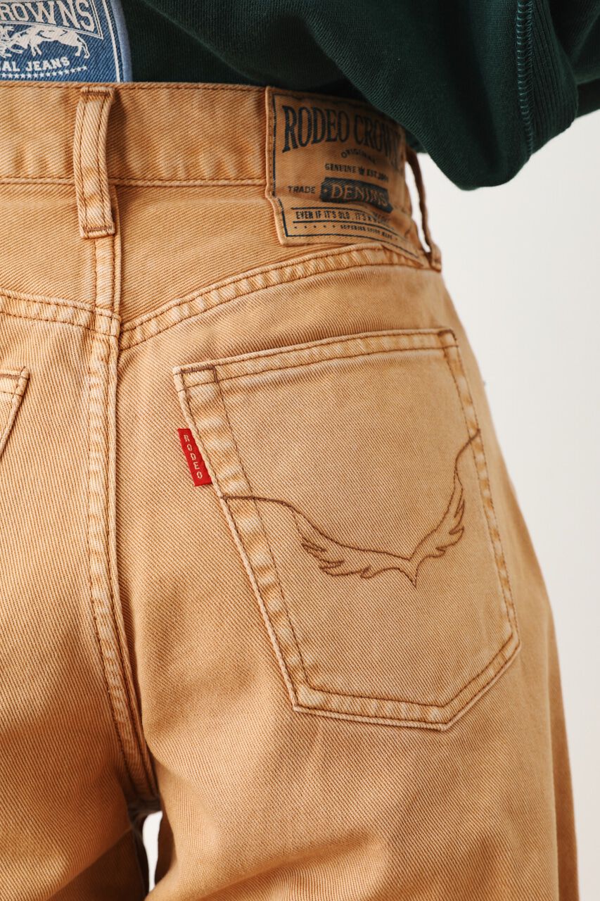 RODEO CROWNS「イージーデニムカーブパンツ」|デニム|