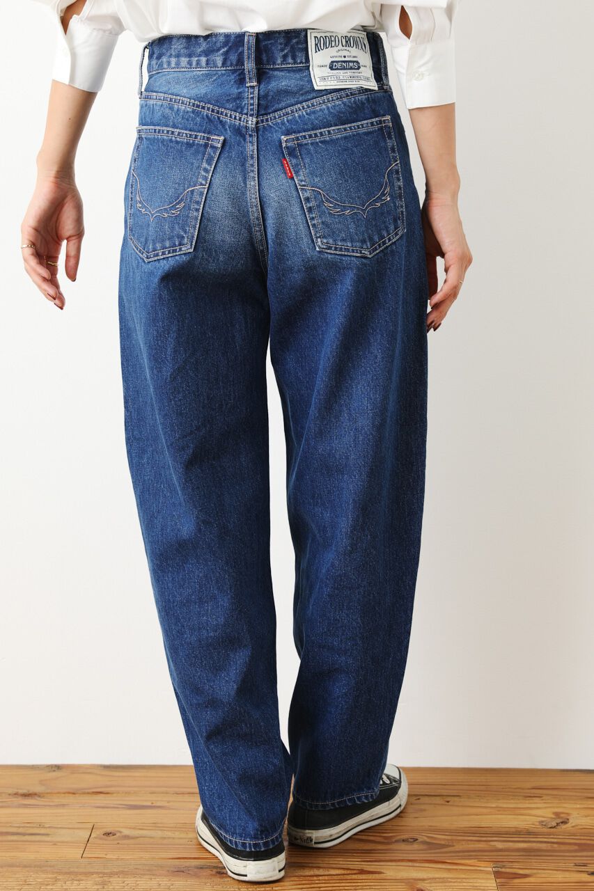 RODEO CROWNS「イージーデニムカーブパンツ」|デニム|