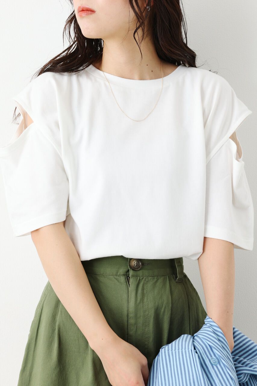 RODEO CROWNS「オープンスリーブルーズトップス」|Tシャツ・カットソー|