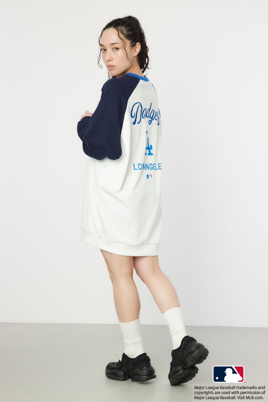 RODEO CROWNS「MLBラグランスウェットワンピース」|ワンピース|