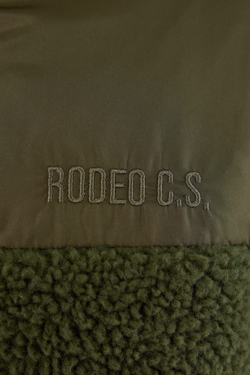 RODEO CROWNS「切り替えボアロゴジャケット」|その他|