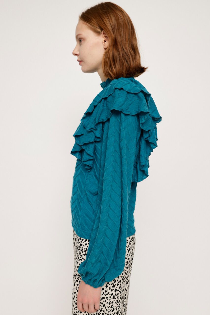 SLY「ラッフルカットレーストップス」|Tシャツ・カットソー|