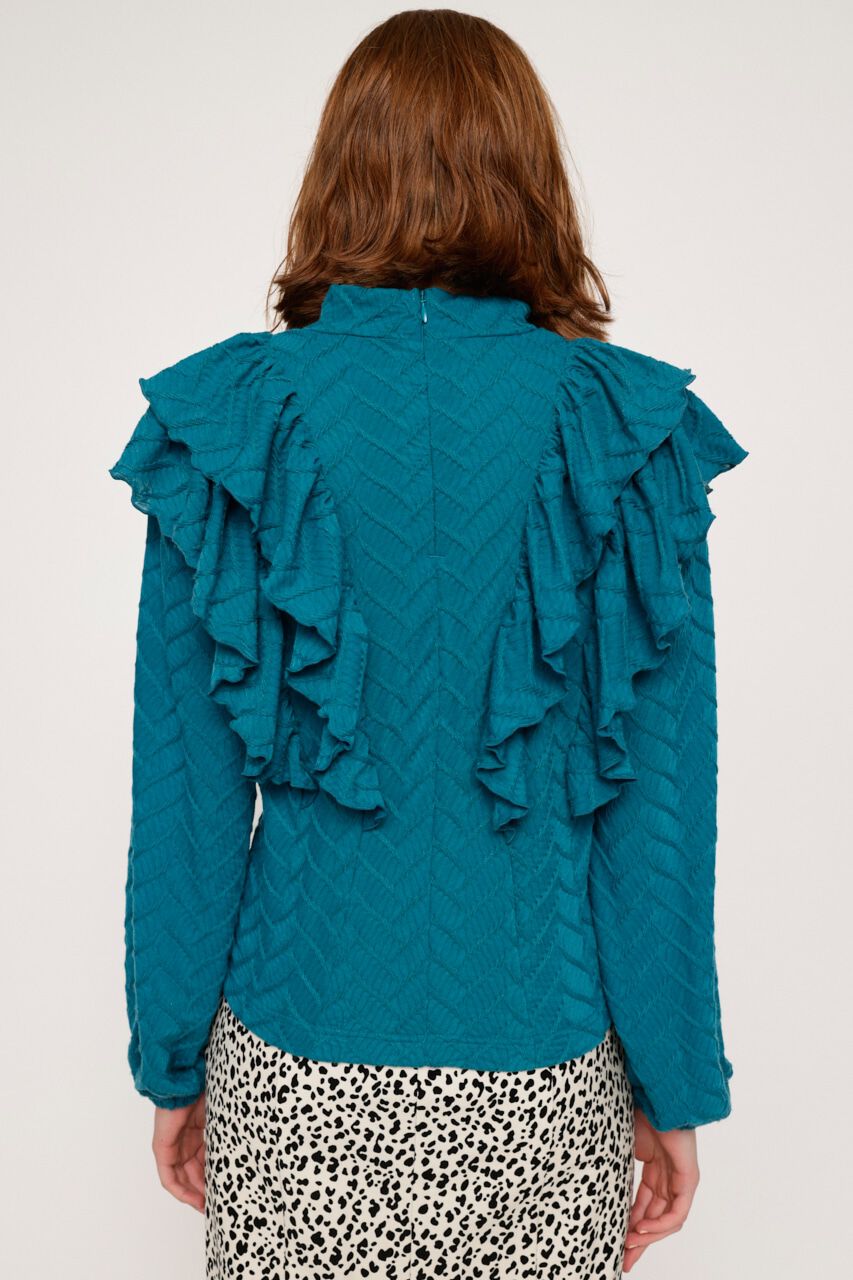 SLY「ラッフルカットレーストップス」|Tシャツ・カットソー|