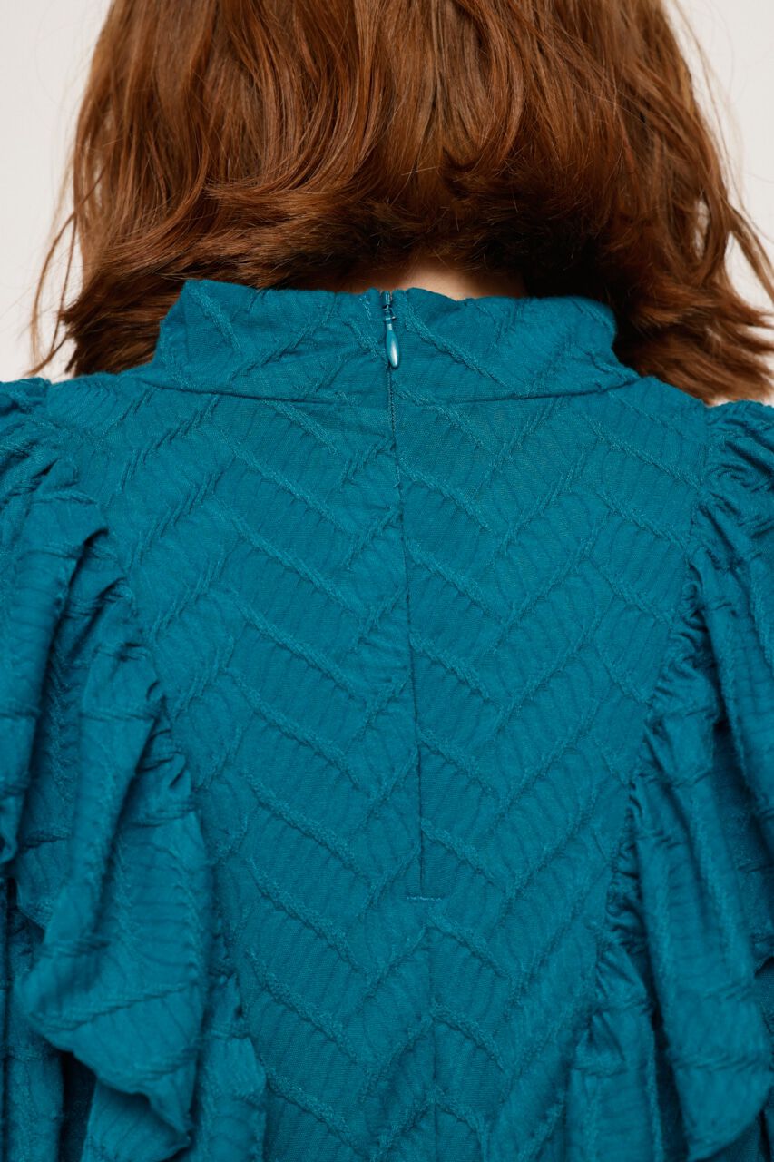 SLY「ラッフルカットレーストップス」|Tシャツ・カットソー|