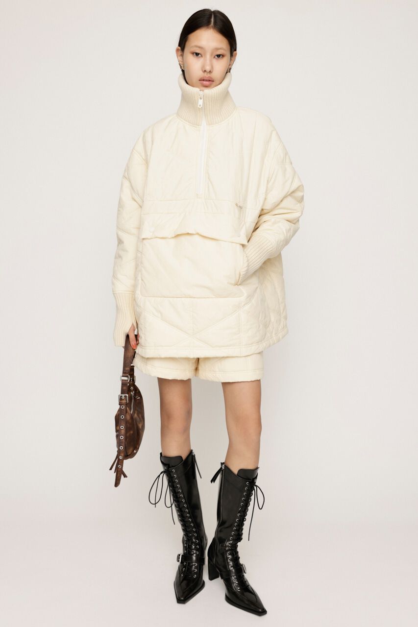 SLY「QUILTING HALF ZIP PULLOVER」|ブルゾン・スタジャン|