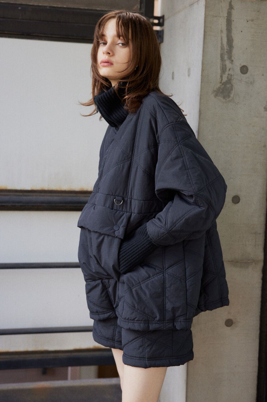 SLY「QUILTING HALF ZIP PULLOVER」|ブルゾン・スタジャン|