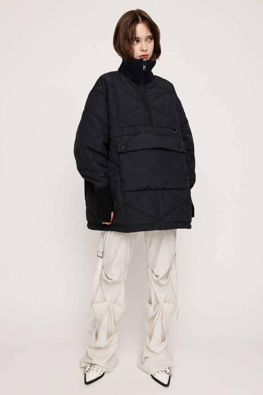 SLY「QUILTING HALF ZIP PULLOVER」|ブルゾン・スタジャン|