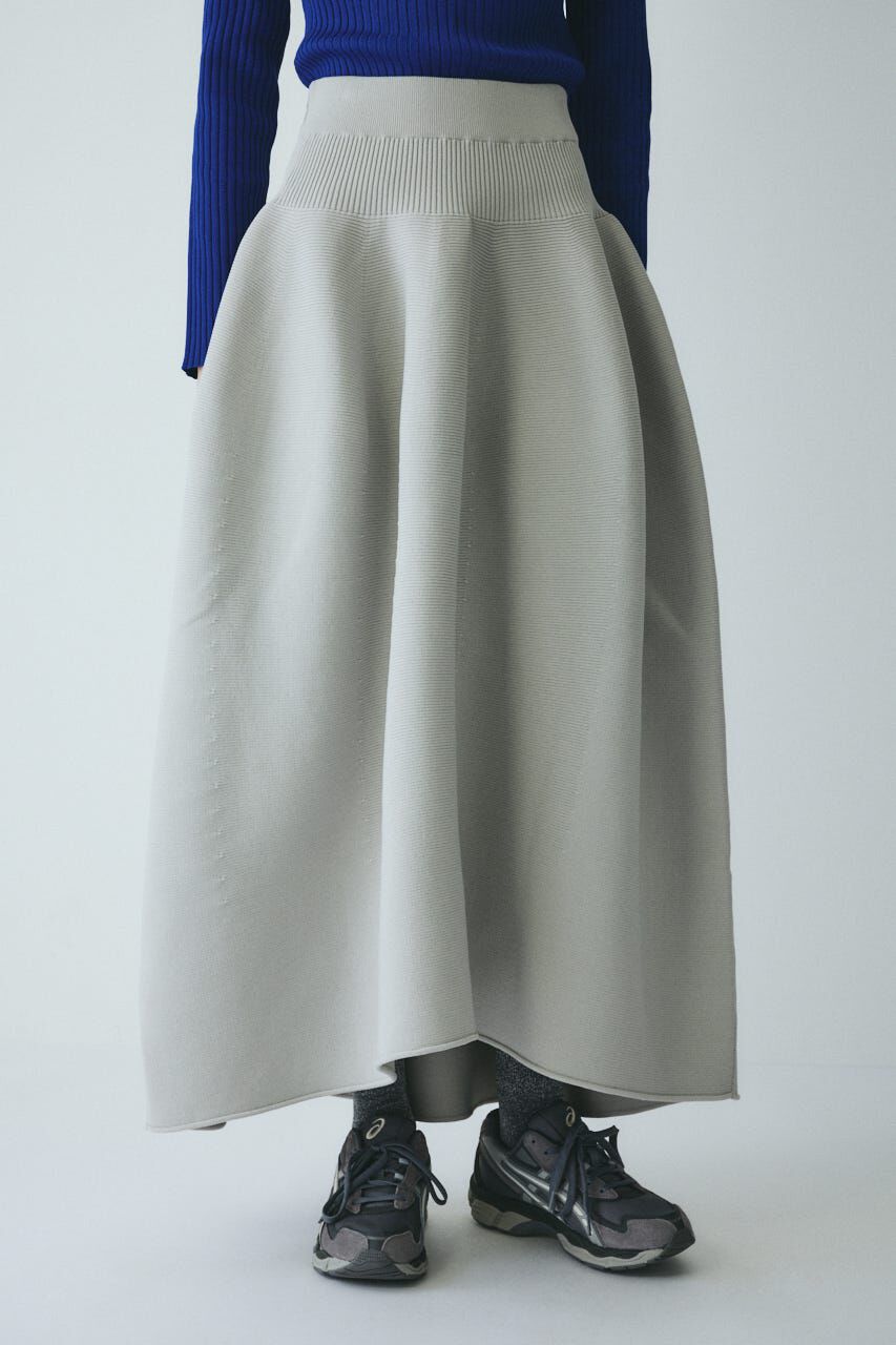 HeRIN.CYE「［予約］Jersey volume knit skirt」|スカート|L/GRY1