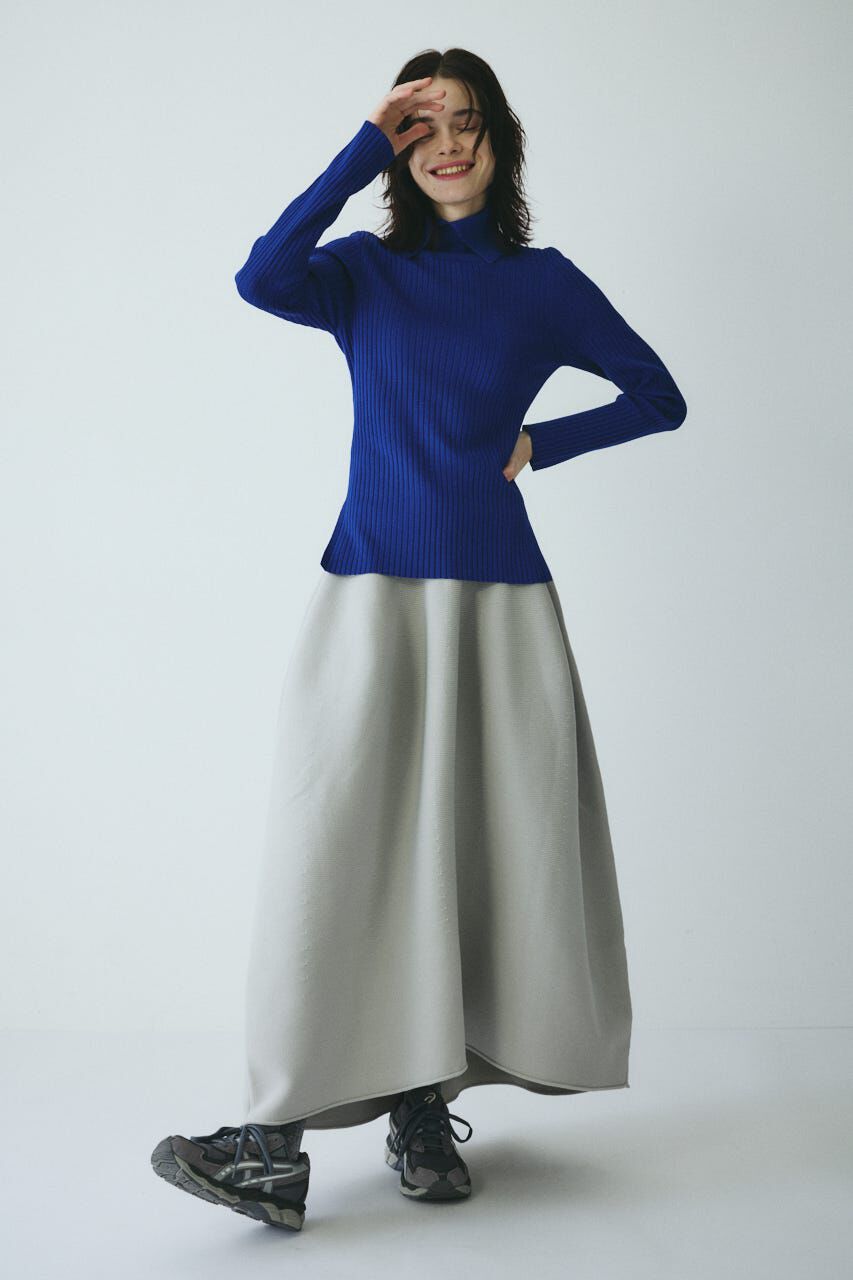 HeRIN.CYE「［予約］Jersey volume knit skirt」|スカート|