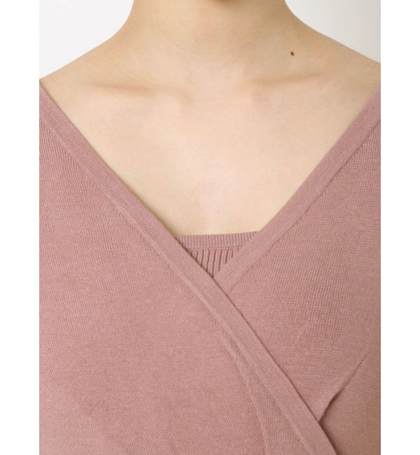 RESEXXY「レイヤードニットワンピース」|ワンピース|