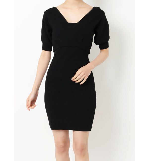 RESEXXY「レイヤードニットワンピース」|ワンピース|