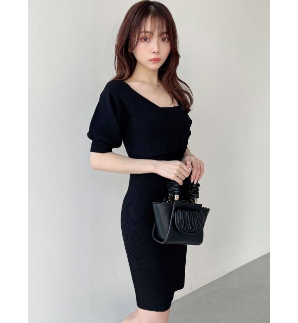 RESEXXY「レイヤードニットワンピース」|ワンピース|