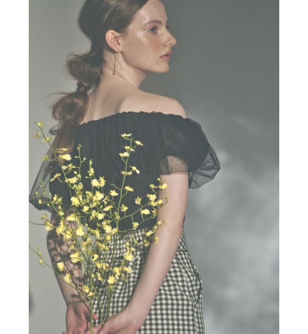 RESEXXY「ボリュームドッキングオフショルニットトップス」|ニット・セーター|