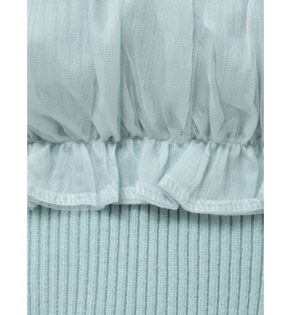 RESEXXY「ボリュームドッキングオフショルニットトップス」|ニット・セーター|