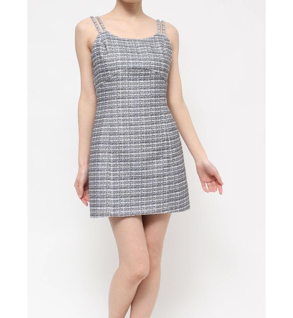 RESEXXY「ツイードミニワンピース【セットアップ着用可能】」|ワンピース|