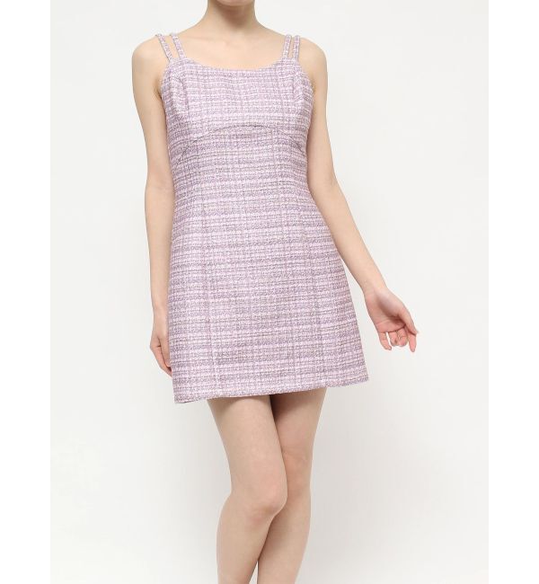RESEXXY「ツイードミニワンピース【セットアップ着用可能】」|ワンピース|