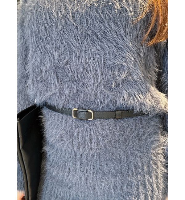 RESEXXY「スクエアバックルベルト」|ベルト|ブラック