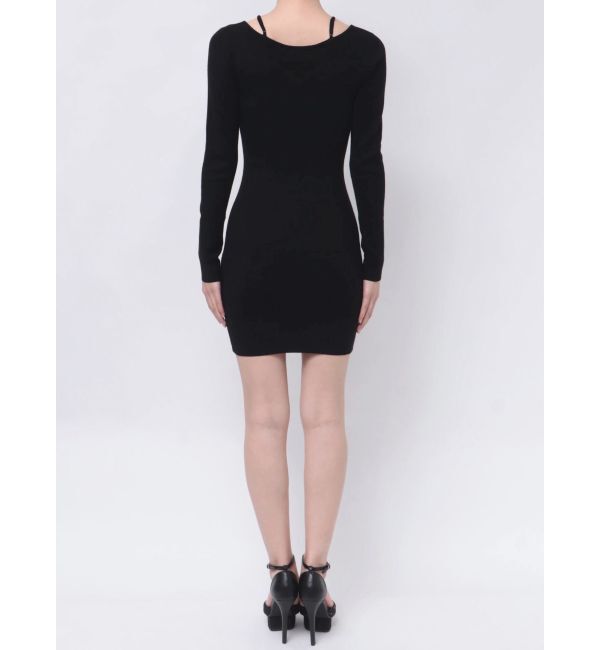 RESEXXY「ナローストラップリブワンピース」|ワンピース|