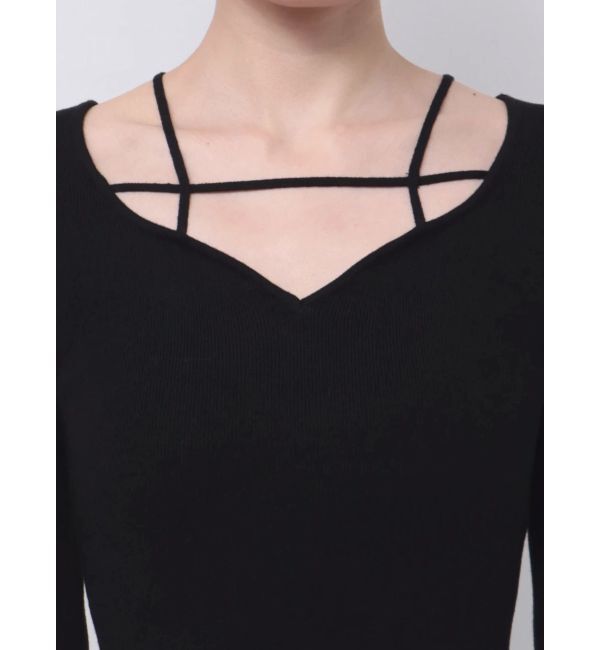 RESEXXY「ナローストラップリブワンピース」|ワンピース|