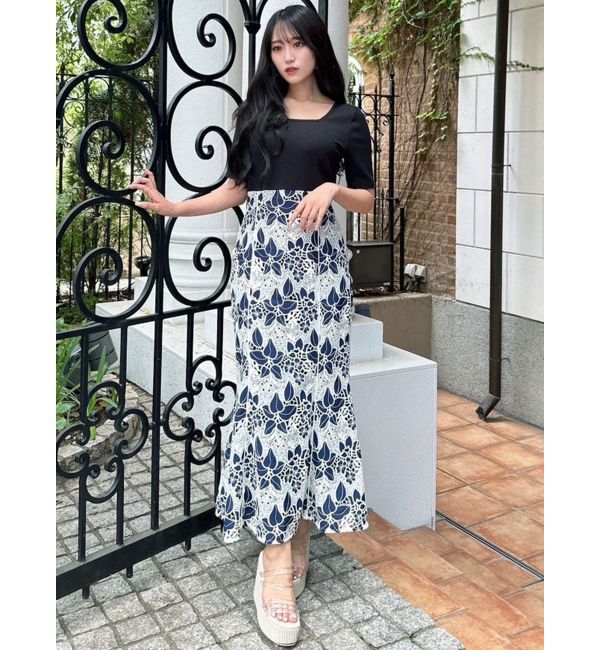 RESEXXY「レースドッキングカットマーメイドワンピース」|ワンピース|