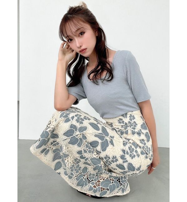 RESEXXY「レースドッキングカットマーメイドワンピース」|ワンピース|