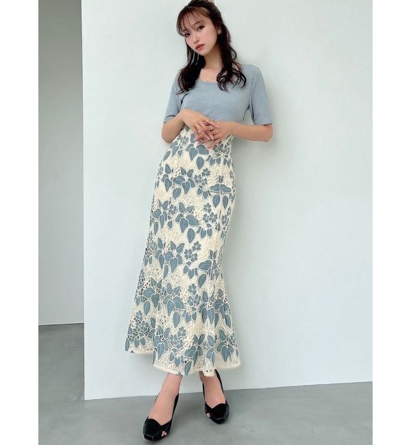 RESEXXY「レースドッキングカットマーメイドワンピース」|ワンピース|