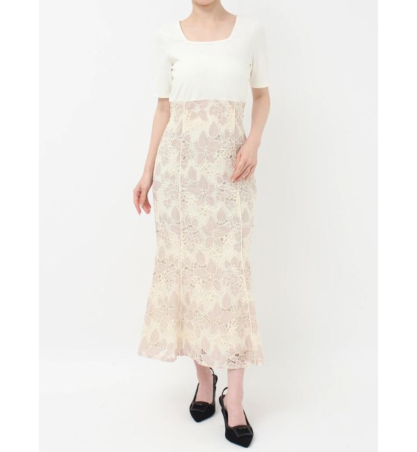 RESEXXY「レースドッキングカットマーメイドワンピース」|ワンピース|