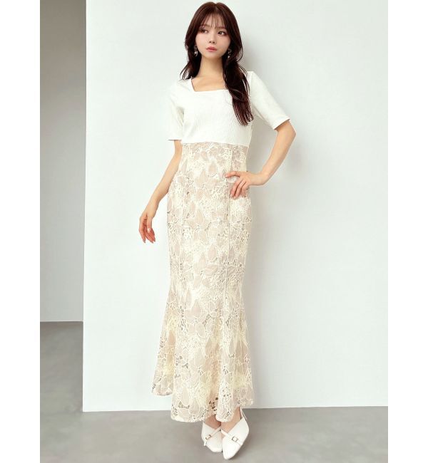 RESEXXY「レースドッキングカットマーメイドワンピース」|ワンピース|